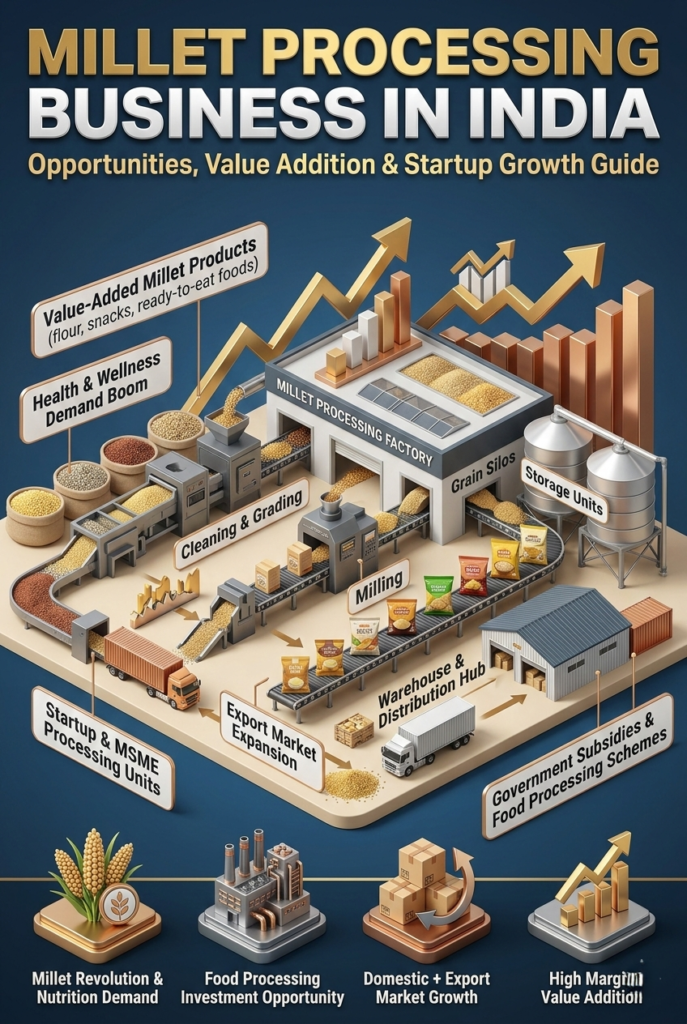 Millet Processing Business in India