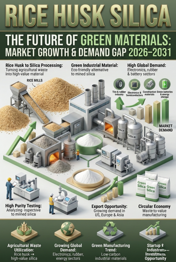 Rice Husk Silica for Green Tyres