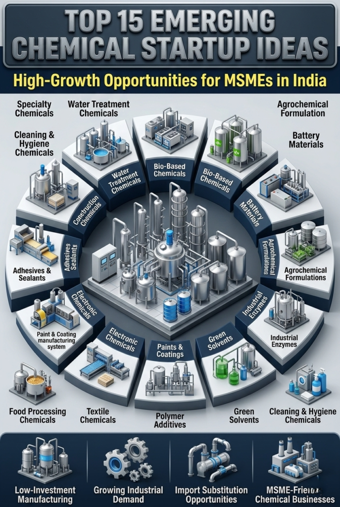 Chemical startup ideas India