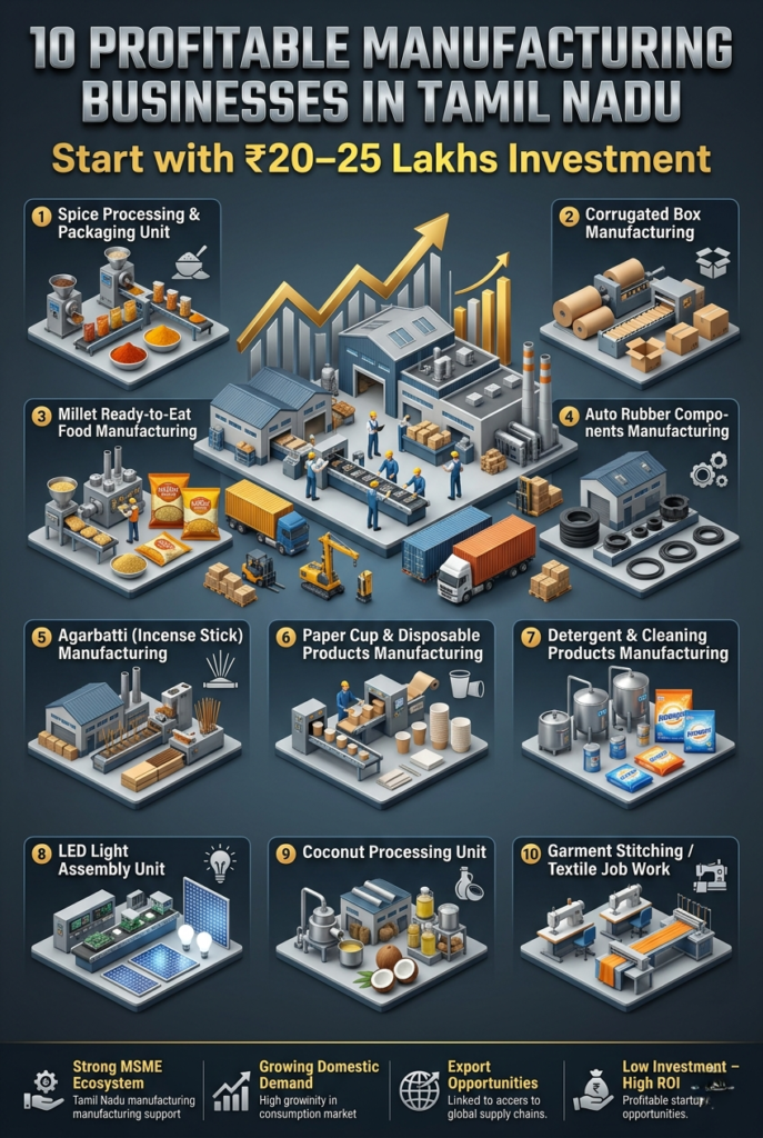 Tamil Nadu Manufacturing Business