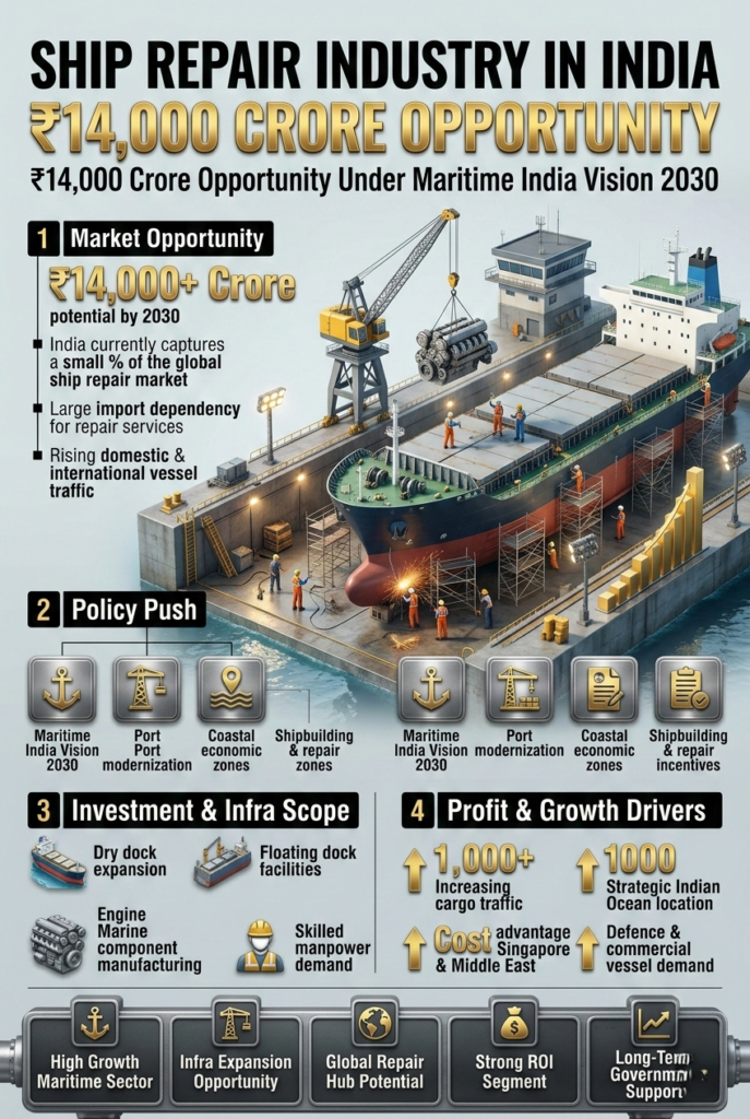 Ship Repair Industry in India