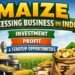 Maize processing plant in India producing starch, glucose and maize derivatives