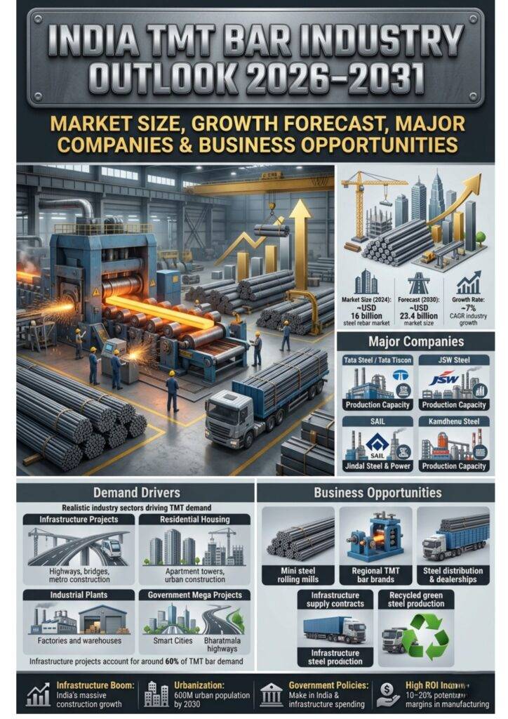 India TMT Bar Industry Outlook 2026-2031