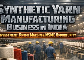 Synthetic yarn manufacturing