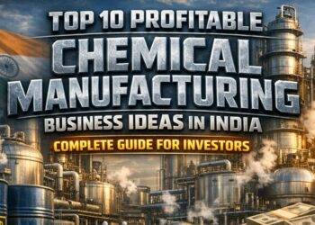 Chemical manufacturing business plant in India