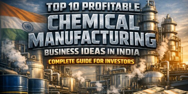 Chemical manufacturing business plant in India