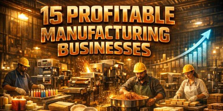 Low investment manufacturing ideas in India - small-scale business setup