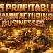 Low investment manufacturing ideas in India - small-scale business setup