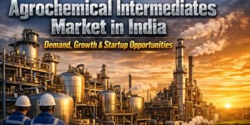 Agrochemical intermediates manufacturing plant in India chemical industry