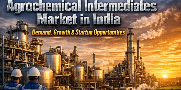 Agrochemical intermediates manufacturing plant in India chemical industry