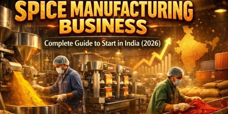 Indian spices used for spice manufacturing business