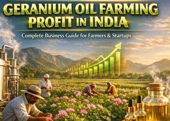Geranium Oil Farming Profit