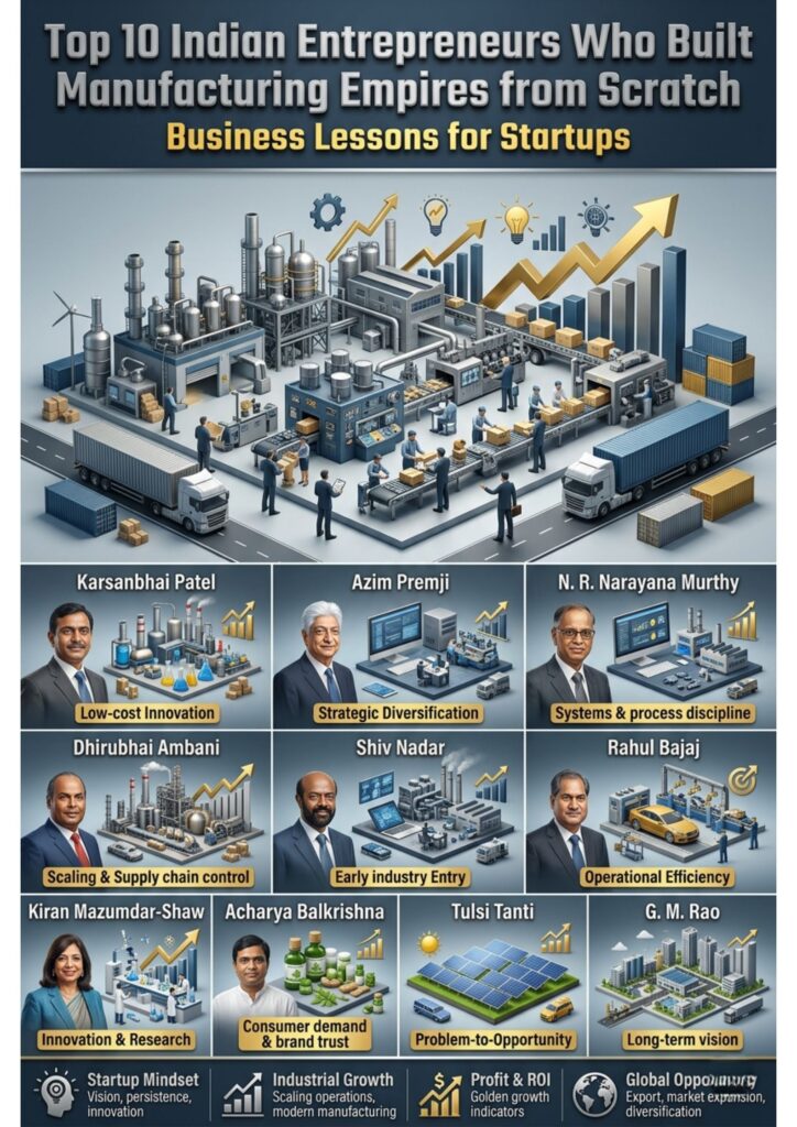 Indian entrepreneurs manufacturing