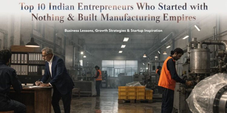 manufacturing business growth India startup success