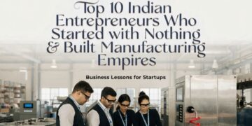 manufacturing business growth India startup success