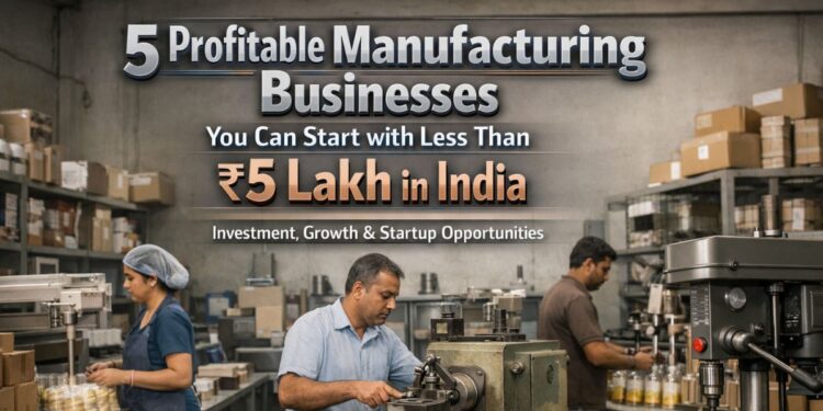 Small manufacturing business