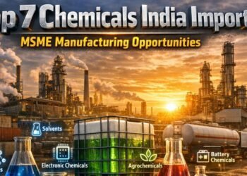 MSME chemical manufacturing opportunities in India