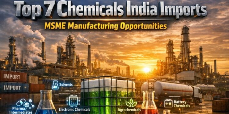 MSME chemical manufacturing opportunities in India