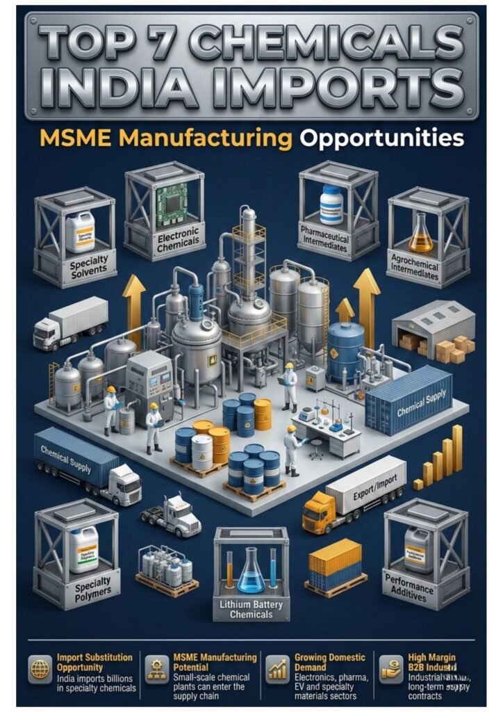 MSME chemical opportunities India