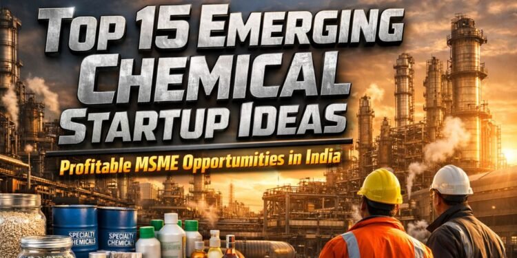 chemical startup ideas for MSMEs in India