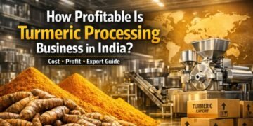 Turmeric Processing Business India Plant Setup