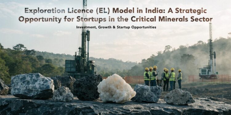Exploration Licence Model India for critical minerals mining