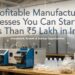 Small manufacturing business
