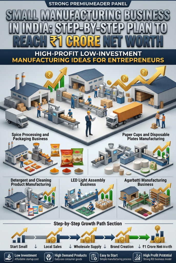 Small Manufacturing Business