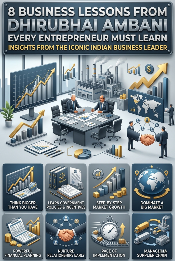 Dhirubhai Ambani lessons