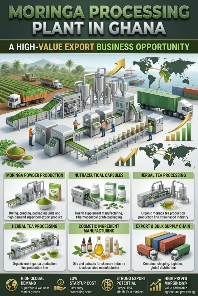 Moringa Processing Plant