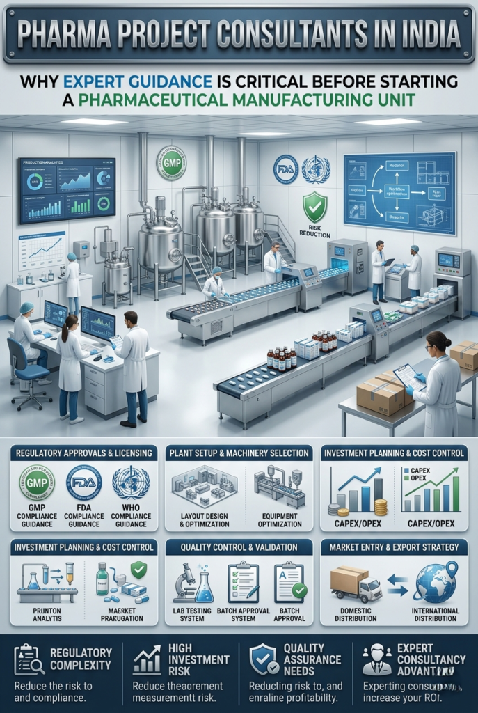 Pharma Project Consultants in India