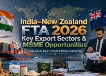 India New Zealand FTA 2026 trade export opportunities for MSMEs