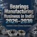 Bearings manufacturing plant in India with industrial machinery