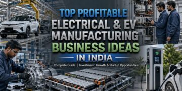 Top Profitable Electrical and EV Manufacturing Business Ideas in India (Complete Guide)