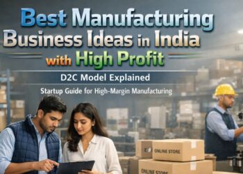 Best Manufacturing Business Ideas in India with High Profit (D2C Model Explained)