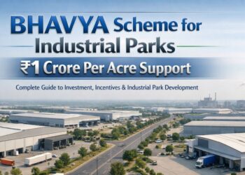 BHAVYA industrial park scheme infrastructure in India with modern facilities