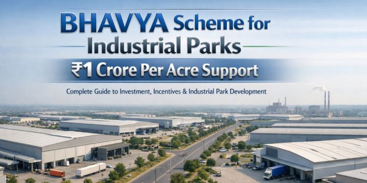 BHAVYA industrial park scheme infrastructure in India with modern facilities