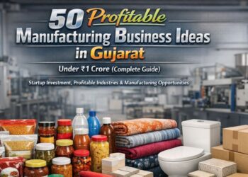 Manufacturing business ideas in Gujarat under 1 crore investment factory setup