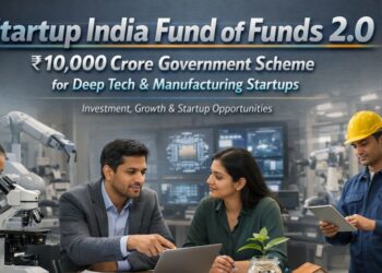 Startup India Fund of Funds 2.0 ₹10000 crore scheme for startups in India
