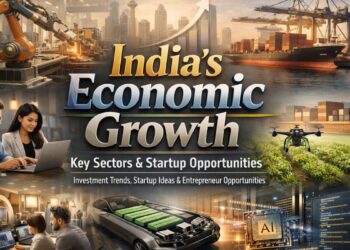 India economic growth opportunities, startup and business sectors in India