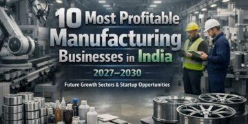 Manufacturing businesses India 2030 future industrial growth sectors