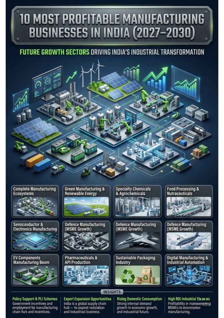Manufacturing businesses India 2030