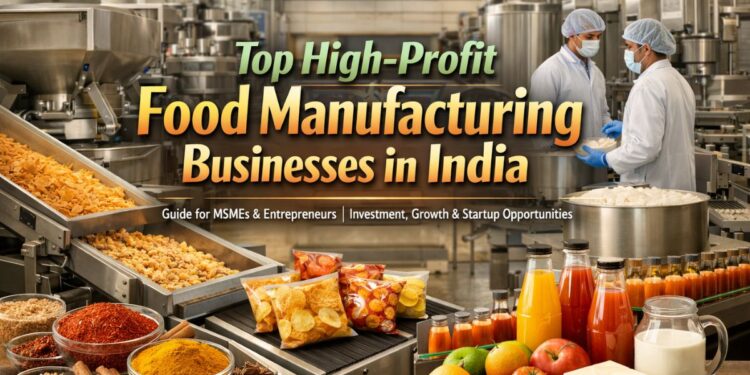 Food manufacturing business