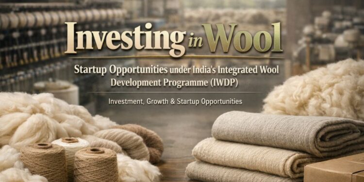 Wool business startup India IWDP