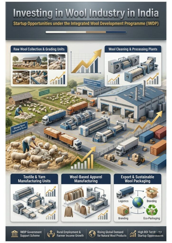 Wool business startup India IWDP