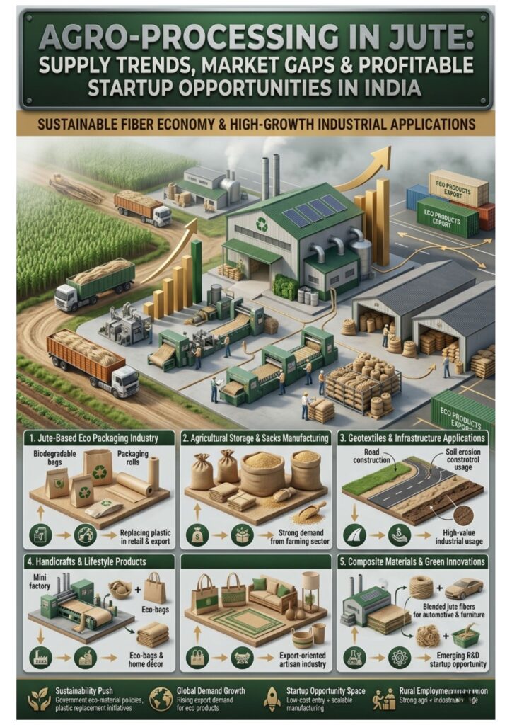 Jute agro processing business