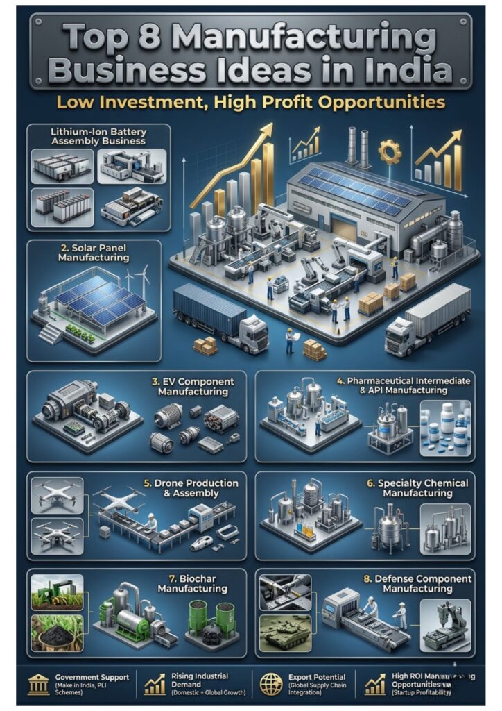 Manufacturing business ideas