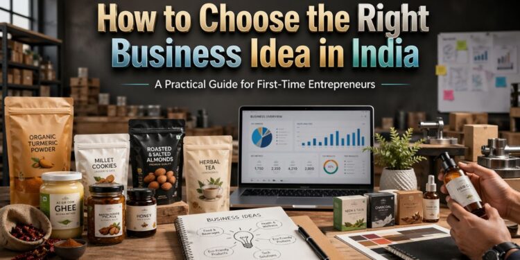 business idea in India for beginners planning strategy