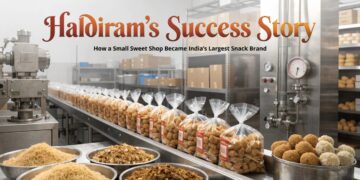 Haldiram snack brand store India success story