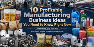 Entrepreneur India Magazine April 2026 manufacturing business ideas